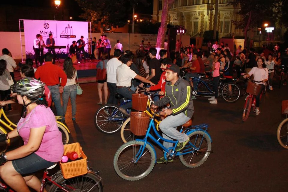 biciruta nocturna mérida Notirasa