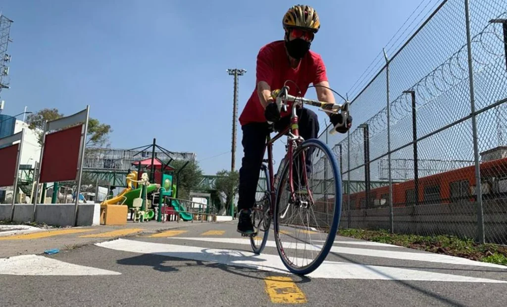 ciclovía en ecatepec 1 El Universal