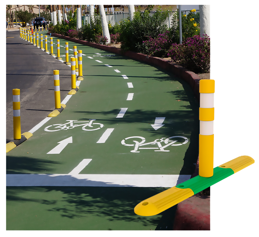 Ciclovía en Baja California Sur que forma parte de su infraestructura ciclista.