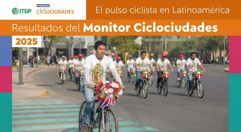 Evaluación regional de movilidad ciclista en Latinoamérica con participación ciudadana y análisis de políticas públicas urbanas.